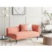 Beliani Chaise longue Bouclé CHEVANNES Beige