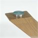 Pack Mesa Redonda de Cristal Templado + 4 Sillas Nordic 120x120 Blanco