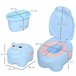 Orinal Infantil TPE, Plástico HOMCOM Azul