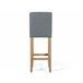 Beliani Silla de bar MADISON Beliani Silla de bar MADISON Gris