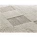 Alfombra con relieve y diseño geométrico VERONA - ATTICGO 160x230 Crema