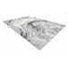 Alfombra LIRA E1686 Abstracta estructural moderna glamour 80x150 Gris