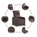 Sillón Reclinable Marron