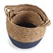Set de 3 cestas Anxo Azul