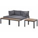Beliani Conjunto longue PIENZA Negro