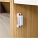 Aparador Auxiliar MDF HOMCOM, hogar - muebles de comedor 100 Multicolor