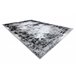 Alfombra GLOSS moderno 8493 78 vintage elegante marco 80x150 Gris