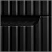 Mueble de baño bajo lavabo Newport con puerta 20 Negro/ Madera