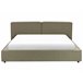 Beliani Cama Poliéster LINARDS 230x242 Beliani Cama Poliéster LINARDS 230x242 Gris