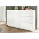 Aparador efecto madera 140 Blanco Brillo