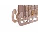 Beliani Accesorio decorativo IMPALA Marron
