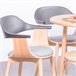 Silla de diseño nórdico en madera de fresno - Hut Madera