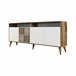 Aparador efecto madera 180 Blanco/ Madera
