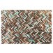 Beliani Alfombra de pelo corto AMASYA 140x200 Marron
