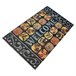 Acomoda Textil – Felpudo de Entrada, Alfombra Rectangular de Goma Gris