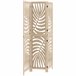 Biombo Madera de Paulownia HOMCOM, hogar - decoración Marron