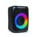 Altavoz inalambrico luminoso Bluetooth Bigben Negro
