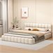 Cama, cama juvenil, cama doble, cama plana 150x213 Cama, cama juvenil, cama doble, cama plana 150x213 Beige