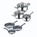 Set  set 5pc bateria cocina  y set 3pc sarten Multicolor