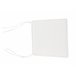Beliani Cojín de asiento TERNI Blanco/ Beige