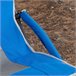 Aktive Silla plegable baja y transpirable Azul