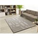 Alfombra con diseño geométrico y relieve CALEDONIA - ATTICGO 160x230 Beige