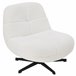 Sillon decorativo color blanco CADI Blanco