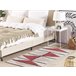 Beliani Alfombra de pelo corto PURNIA 80x150 Beige