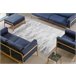 Alfombra LIRA E2558 Hormigón estructural moderna glamour 80x150 Gris