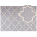 Beliani Alfombra de pelo corto SILVAN 160x230 Gris Claro