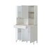 Alacena cocina Colin 5 Puertas 108 Natural/ Blanco