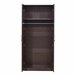 Armario Ropero Finning MDF 80 Marron