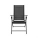 Acomoda Textil – Silla Plegable de Acero. (Pack 2 Unidades) Negro