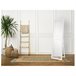 Acomoda Textil – Espejo Pie de Madera 30x0 Blanco