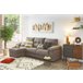 Chaise longue MIA reversible Gris Claro