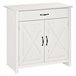 Aparador de Cocina MDF, Melamina de Madera HOMCOM, hogar - cocina Blanco