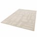 Alfombra con diseño geométrico y relieve CALEDONIA - ATTICGO 160x230 Beige