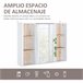 Armario Espejo MDF, Tablero de partículas HOMCOM, hogar - baño 60 Multicolor