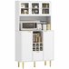 Alacena de Cocina MDF HOMCOM, hogar - cocina Blanco