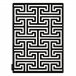 Alfombra HAMPTON Crown 160x220 Negro