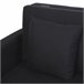 Sofá Cama Poliéster, Espuma, Madera de Eucalipto HOMCOM Gris
