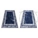 Alfombra lavable MIRO 51676.813 Griego vintage marco 160x220 Azul