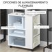 Armario para Impresora Melamina de Madera Vinsetto Blanco