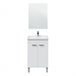 Mueble baño Levis 2 puertas espejo, sin lavabo, Blanco brillo Blanco