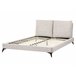 Beliani Cama con somier Pana MELLE 175x240 Beige