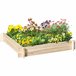 Arriate de Madera Madera de Abeto Outsunny Marron