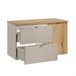Mueble bajo lavabo cesto de ropa Manoa 100 Beige
