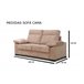 Sofa Cama Italiano | Sistema apertura italiana | 3 Plazas Amarillo