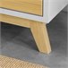 Banco Zapatero con 2 cajones y 1 Puerta FSR92-W SoBuy Blanco