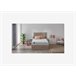 Colchón PEGASUS 8K BULTEX de material celular + canapé gratis Pikolin color cerezo 